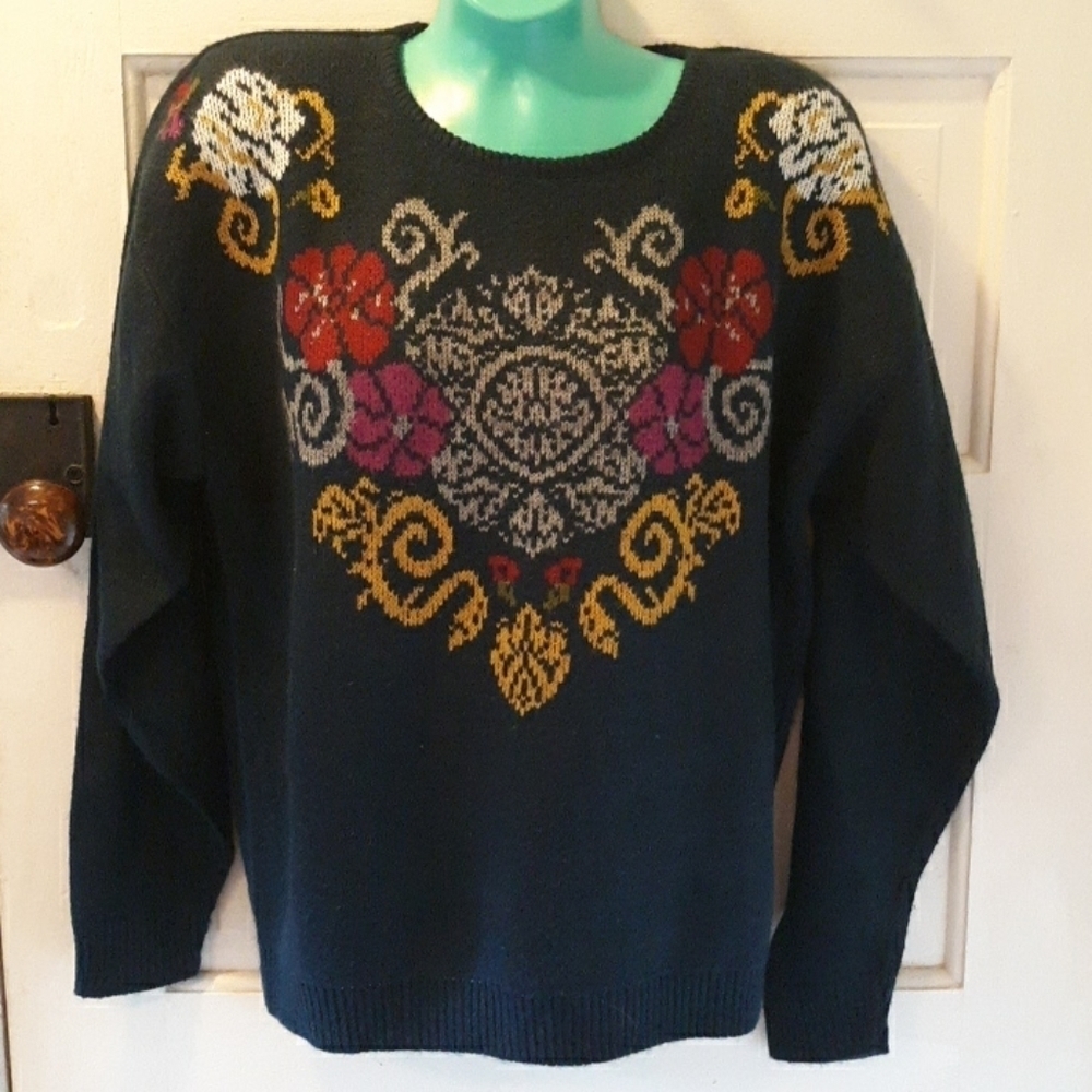 Vintage Panther Brand sweater medium